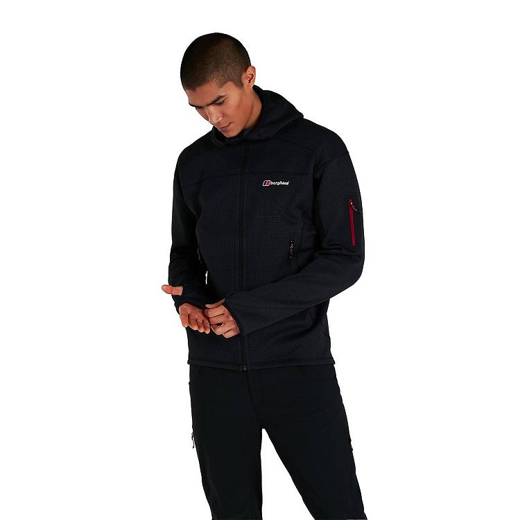 Pánska Fleece Berghaus Pravitale Mountain 2.0 Siva Čierne Slovensko 1760RYEAQ